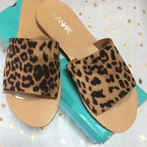 Leopard Slip Ons